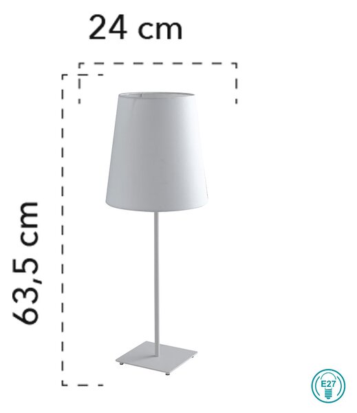 Λάμπα Επιτραπέζια Fan Europe Elvis-L BCO 8031440363730 Λευκό