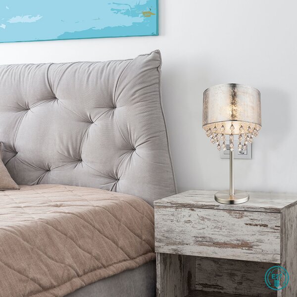 Πορτατίφ Globo Lighting Amy 15188T3 Ασημί