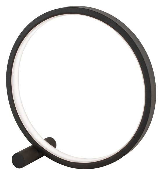 Πορτατίφ LED Viokef Circle Black 429150