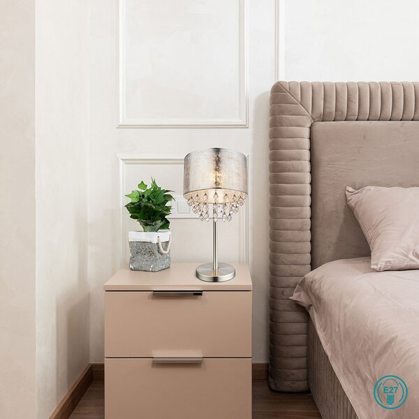 Πορτατίφ Globo Lighting Amy 15188T3 Ασημί