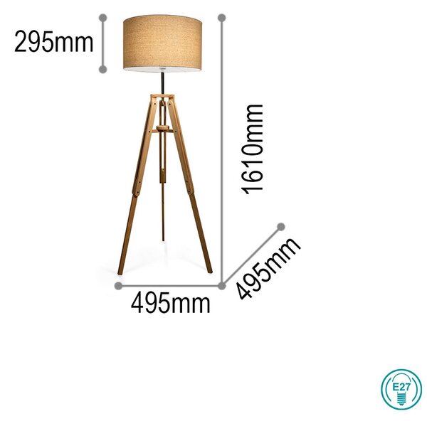 Φωτιστικό Δαπέδου Ideal Lux Klimt 137827