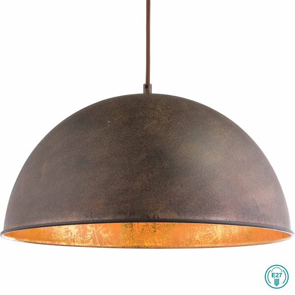 Κρεμαστό Φωτιστικό Globo Lighting Xirena I 58307H Σκουριά