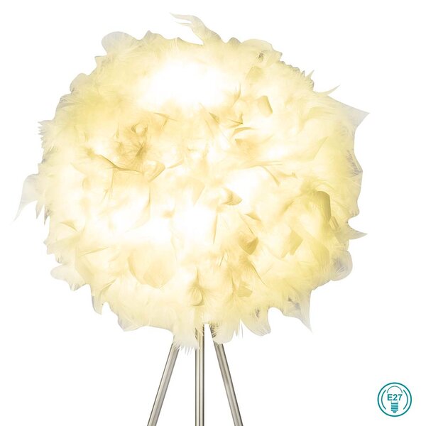 Πορτατίφ Globo Lighting Katunga 15057T Νίκελ Ματ