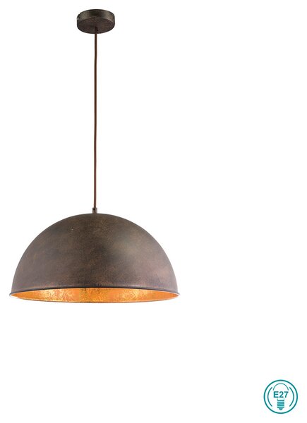 Κρεμαστό Φωτιστικό Globo Lighting Xirena I 58307H Σκουριά