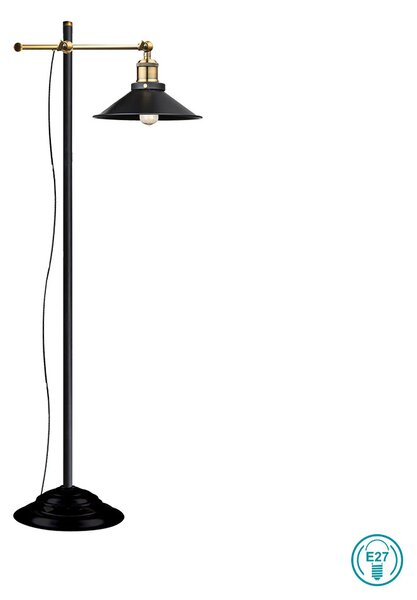 Φωτιστικό Δαπέδου Globo Lighting Lenius 15053S Μαύρο