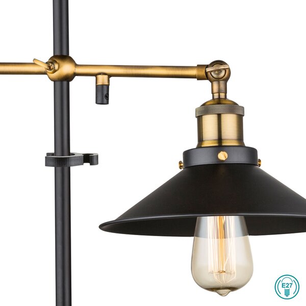 Πορτατίφ Globo Lighting Lenius 15053T Μαύρο