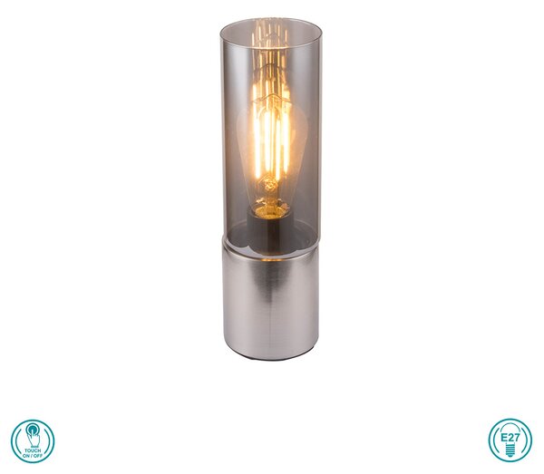 Πορτατίφ Globo Lighting Annika 21000N Νίκελ Ματ