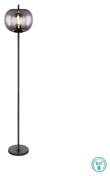 Φωτιστικό Δαπέδου Globo Lighting Blacky 15345S Μαύρο