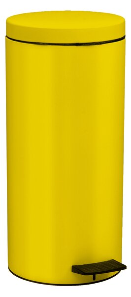 Κάδος Απορριμμάτων (Φ25x53) Pam & Co 25lt 2553 Yellow