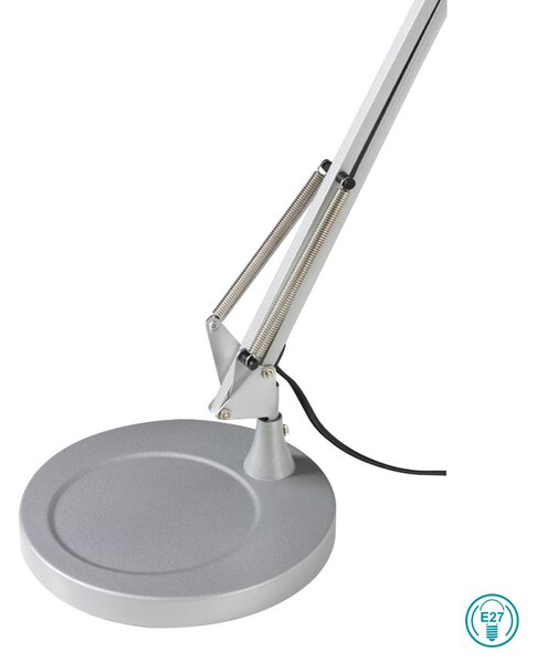 Πορτατίφ Γραφείου Perenz Arc 4025A-4025ZA Ασημί