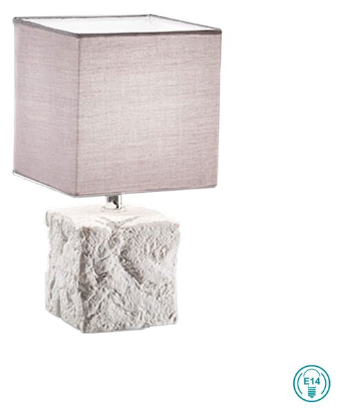 Λάμπα Επιτραπέζια Κεραμική Fabas Luce Adda 3612-30-102