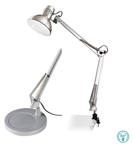 Πορτατίφ Γραφείου Perenz Arc 4025A-4025ZA Ασημί