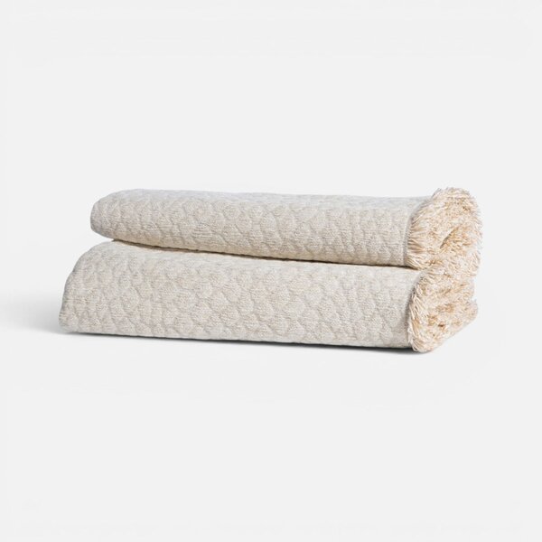 Ριχτάρι Καναπέ Διθέσιου (170x250) Nef-Nef Homeware Decore Ecru