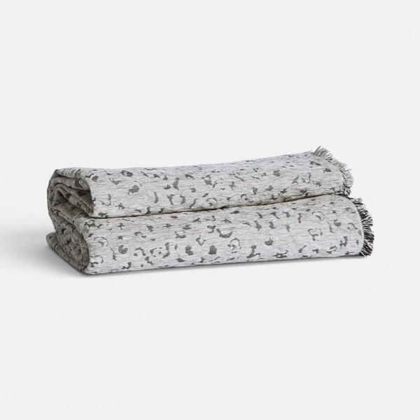 Ριχτάρι Πολυθρόνας (170x180) Nef-Nef Homeware Leopard Grey