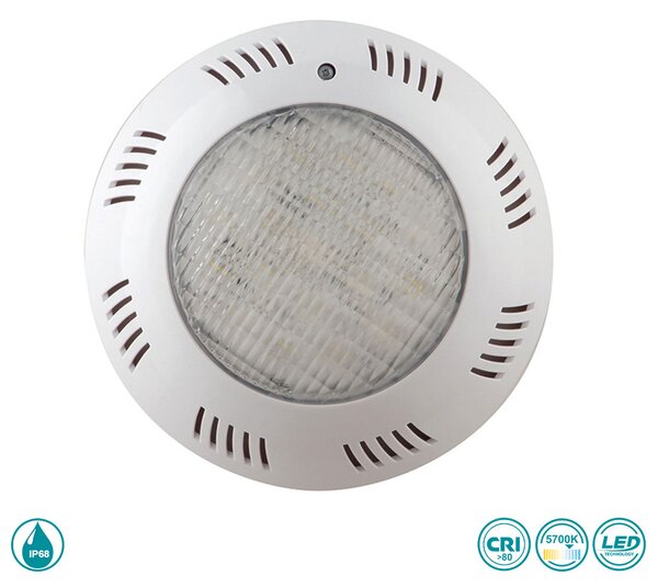 Φωτιστικό Πισίνας Χωνευτό Intec LED-Pelps-BCO 8031414865420