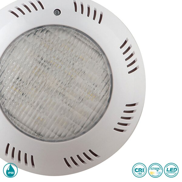 Φωτιστικό Πισίνας Χωνευτό Intec LED-Pelps-BCO 8031414865420