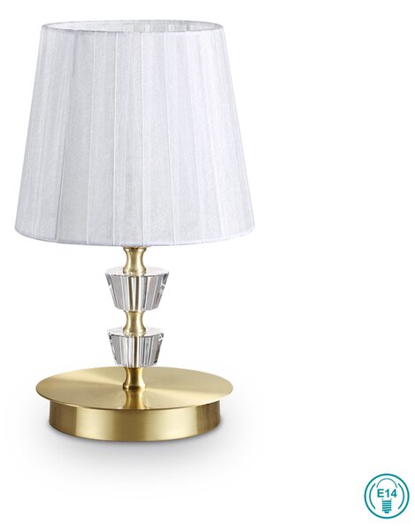 Επιτραπέζιο Φωτιστικό Ideal Lux Pegaso 197753 Χρυσό Ματ