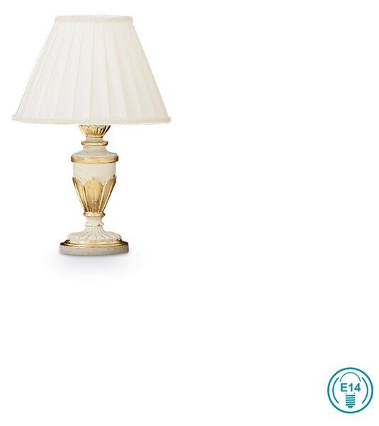 Επιτραπέζιο Φωτιστικό Ideal Lux Firenze 012889 Λευκό