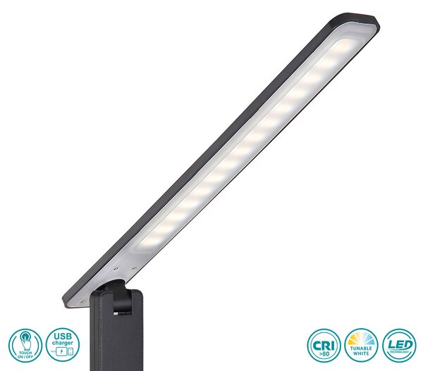 Φωτιστικό Επιτραπέζιο Globo Lighting Bulla 58400S Μαύρο