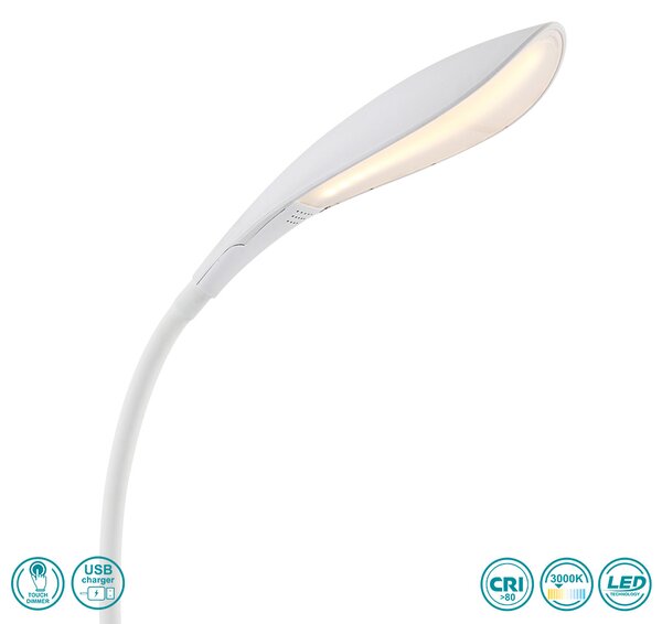 Φωτιστικό Επιτραπέζιο Globo Lighting Shannon 58242 Λευκό