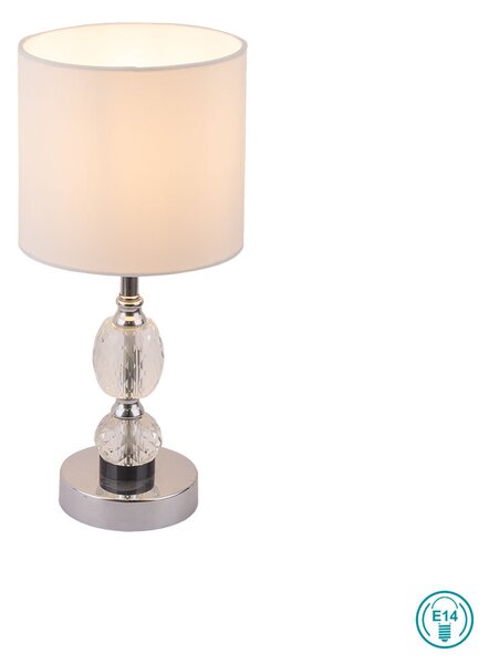 Φωτιστικό Επιτραπέζιο Globo Lighting Bronn 24136T Χρώμιο