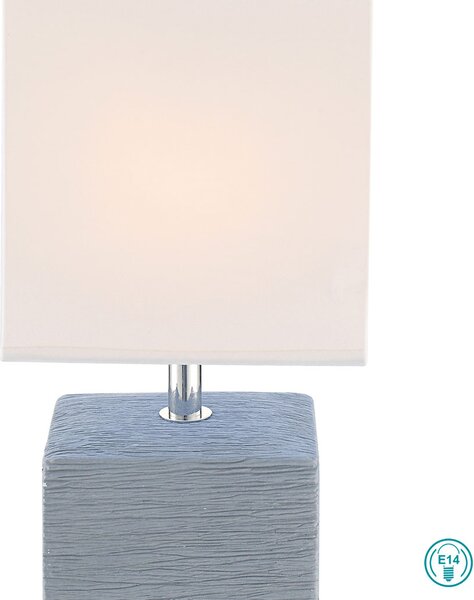 Φωτιστικό Επιτραπέζιο Globo Lighting Geri 21676 Γκρι
