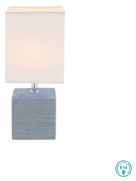 Φωτιστικό Επιτραπέζιο Globo Lighting Geri 21676 Γκρι