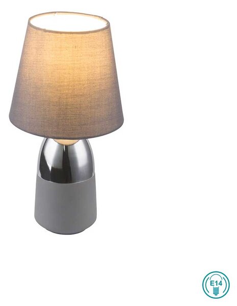Φωτιστικό Επιτραπέζιο Globo Lighting Eugen 24135C Γκρί