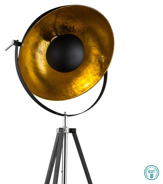Φωτιστικό Δαπέδου Globo Lighting Xirena 58286 Μαύρο
