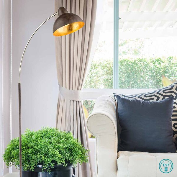 Φωτιστικό Δαπέδου Globo Lighting Anita 24703SR Σκουριά
