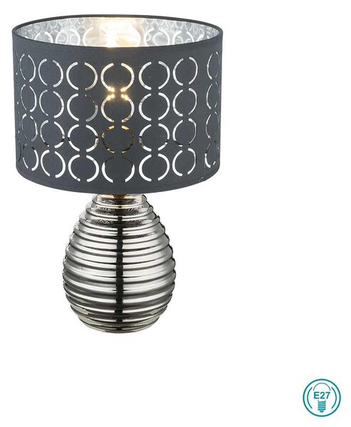 Φωτιστικό Επιτραπέζιο Globo Lighting Mirauea 21617 Ασημί