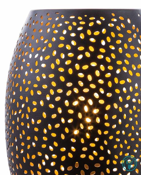 Φωτιστικό Επιτραπέζιο Globo Lighting Natti 24002S Μαύρο