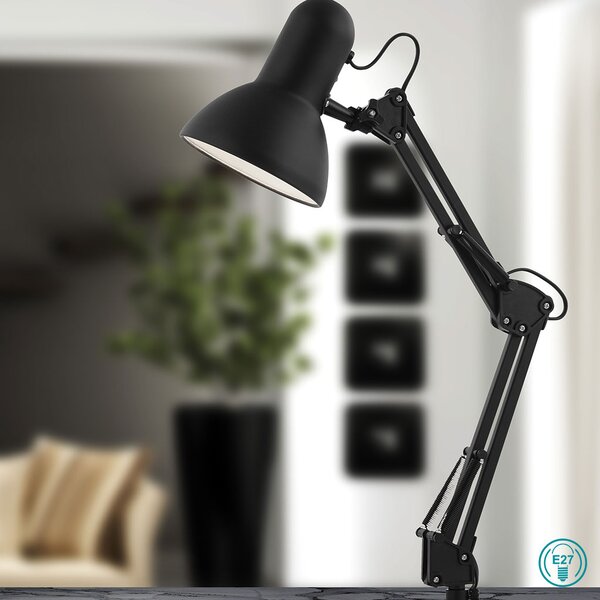 Πορτατίφ Γραφείου Globo Lighting Famous 24880 Μαύρο