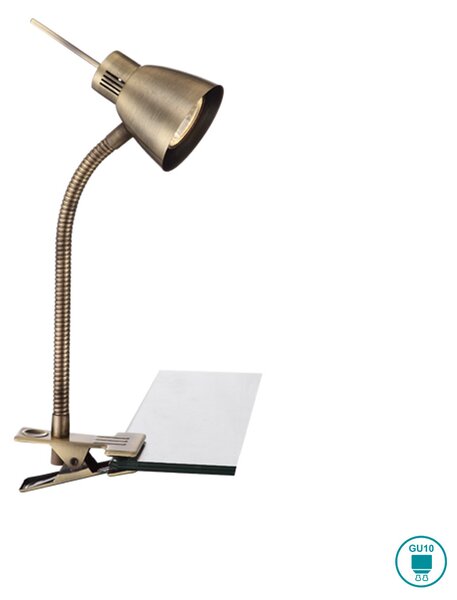 Φωτιστικό Clip-On Globo Lighting Nuova 2477L Οξυντέ