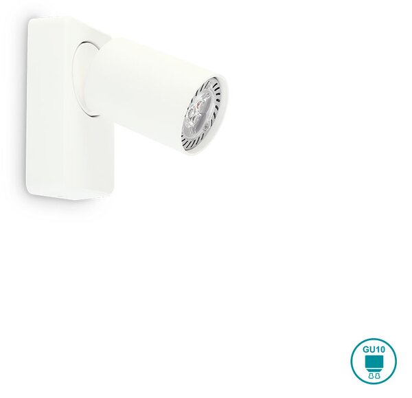 Φωτιστικό Σποτ Ideal Lux Rudy 229027 Λευκό