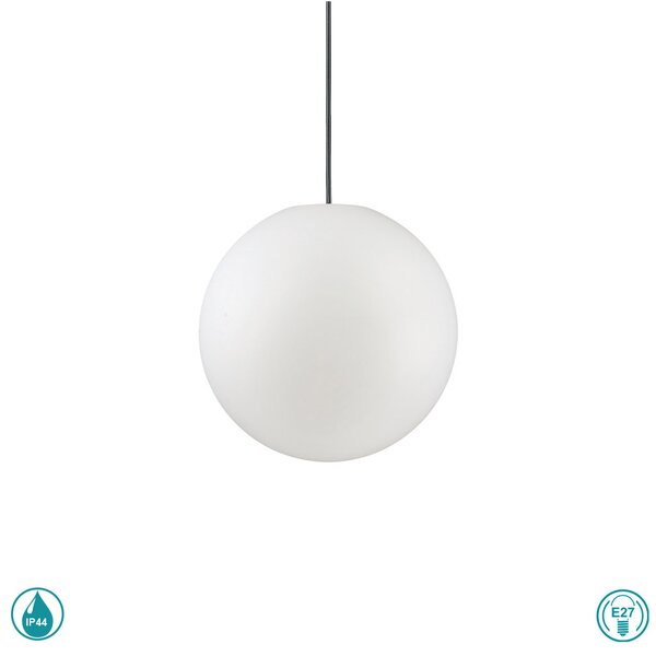 Φωτιστικό Κρεμαστό Εξωτερικού Χώρου Ideal Lux Sole 135991 D30