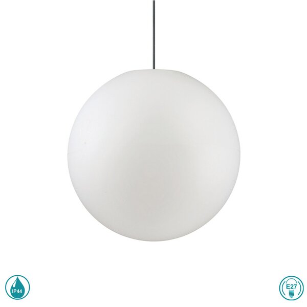 Φωτιστικό Κρεμαστό Εξωτερικού Χώρου Ideal Lux Sole 136011 D50
