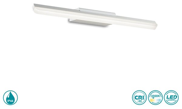 Απλίκα Μπάνιου Ideal Lux Riflesso 142296 L42 Λευκό