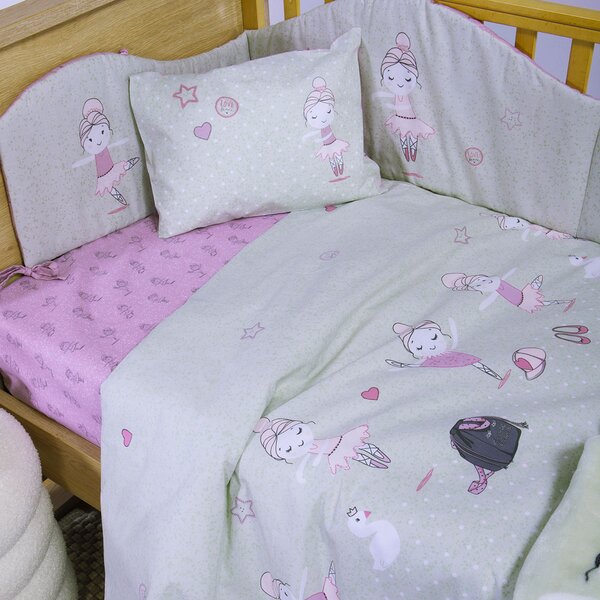 Σεντόνια Κούνιας (Σετ) Nef-Nef Homeware Baby Ballerine World