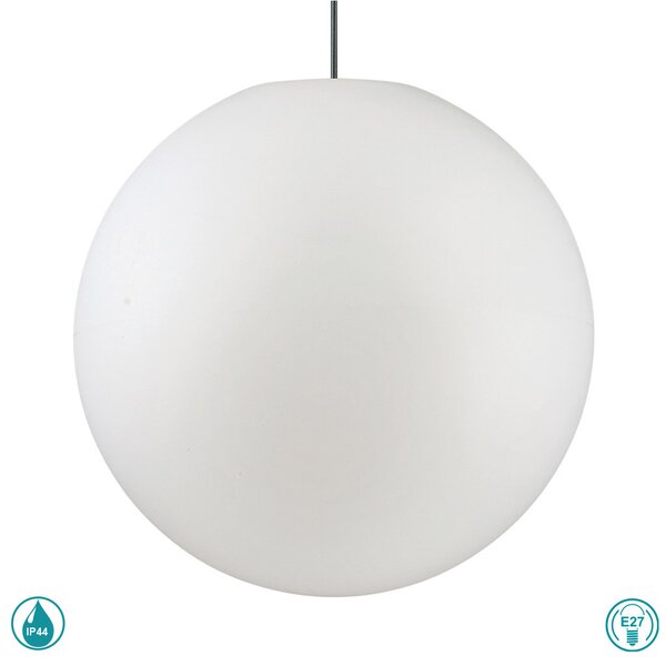 Φωτιστικό Κρεμαστό Εξωτερικού Χώρου Ideal Lux Sole 136011 D50