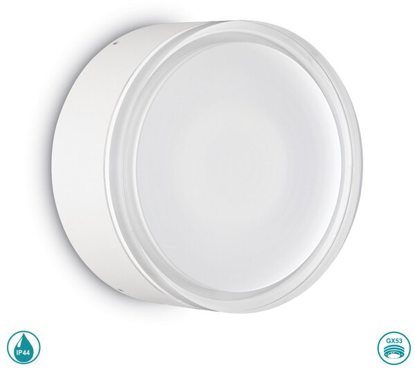 Φωτιστικό Οροφής Εξωτερικού Χώρου Ideal Lux Urano D16 168050 Λευκό