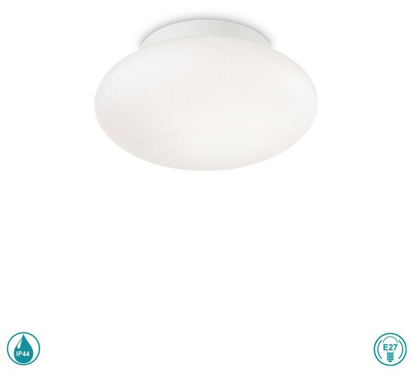 Φωτιστικό Οροφής Εξωτερικού Χώρου Ideal Lux Bubble D33,5 135250