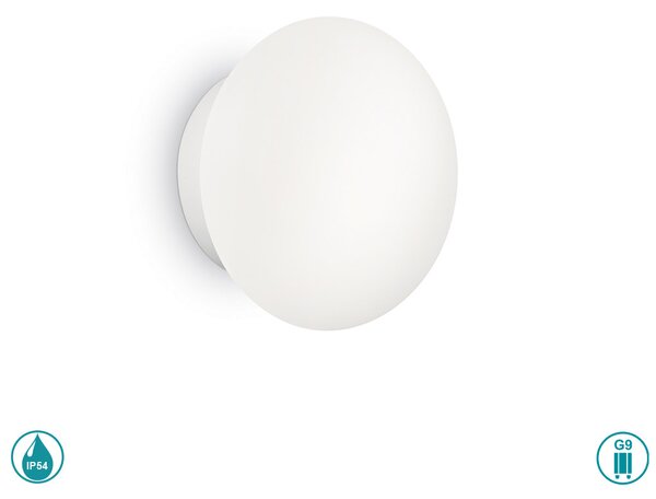 Φωτιστικό Οροφής Εξωτερικού Χώρου Ideal Lux Bubble D15 158907