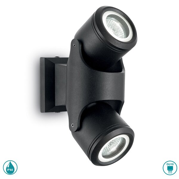 Φωτιστικό Σποτ Εξωτερικού Χώρου Ideal Lux Xeno 129501 Μαύρο