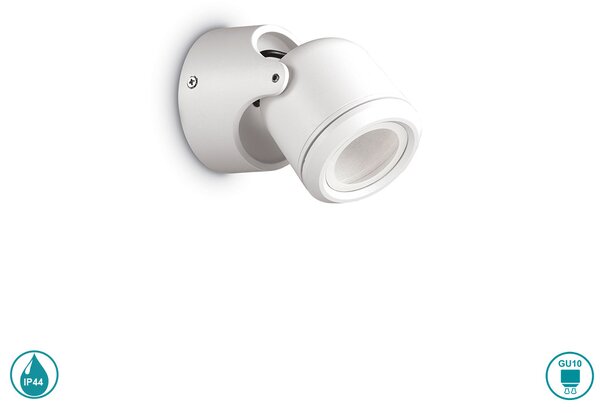 Φωτιστικό Σποτ Εξωτερικού Χώρου Ideal Lux Xeno 129488 Λευκό