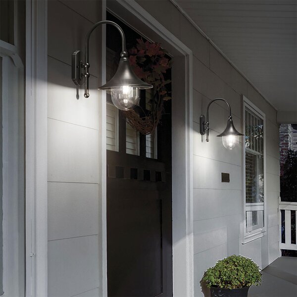 Απλίκα Εξωτερικού Χώρου Ideal Lux Cima 024134 Αντικέ