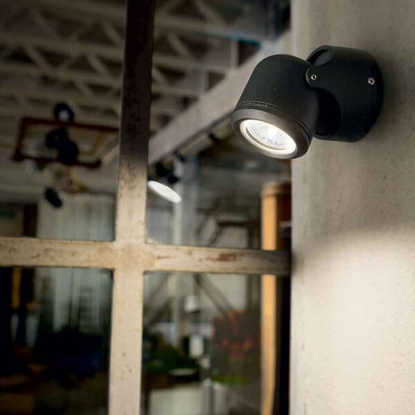 Φωτιστικό Σποτ Εξωτερικού Χώρου Ideal Lux Xeno 129464 Μαύρο