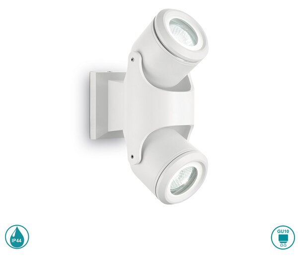 Φωτιστικό Σποτ Εξωτερικού Χώρου Ideal Lux Xeno 129495 Λευκό