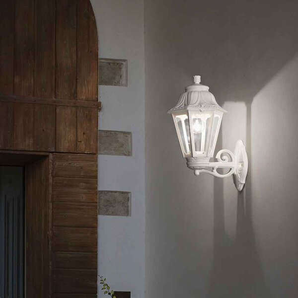 Απλίκα Εξωτερικού Χώρου Ideal Lux Anna 120423 Λευκή