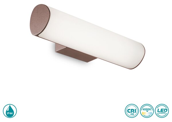 Απλίκα Εξωτερικού Χώρου Ideal Lux Etere 246949 Καφέ